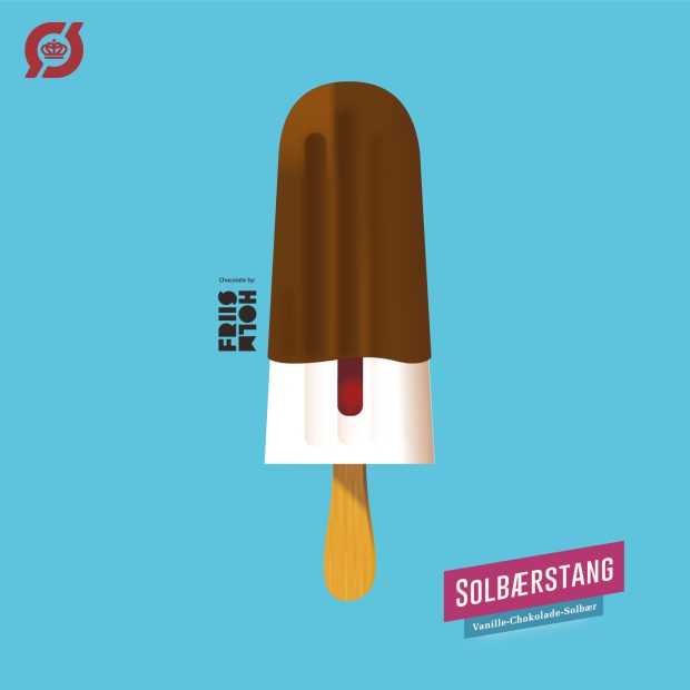 Friis-Holm - HANSENS IS, Fyldte chokolader 8 stk.