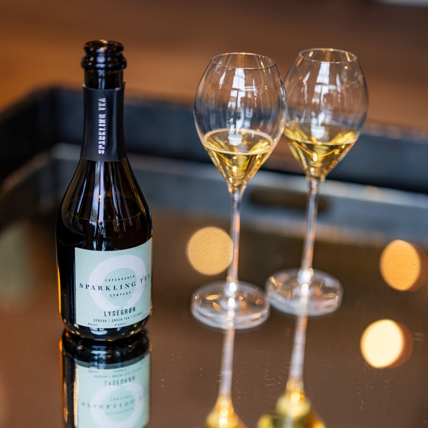 Sparkling Tea - LYSEGRØN 0% alc, 37,5 cl