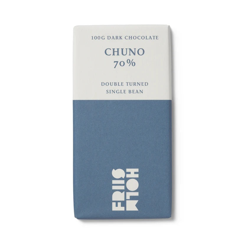 Friis-Holm - 100 gram, Chuno Double Turned 70%
