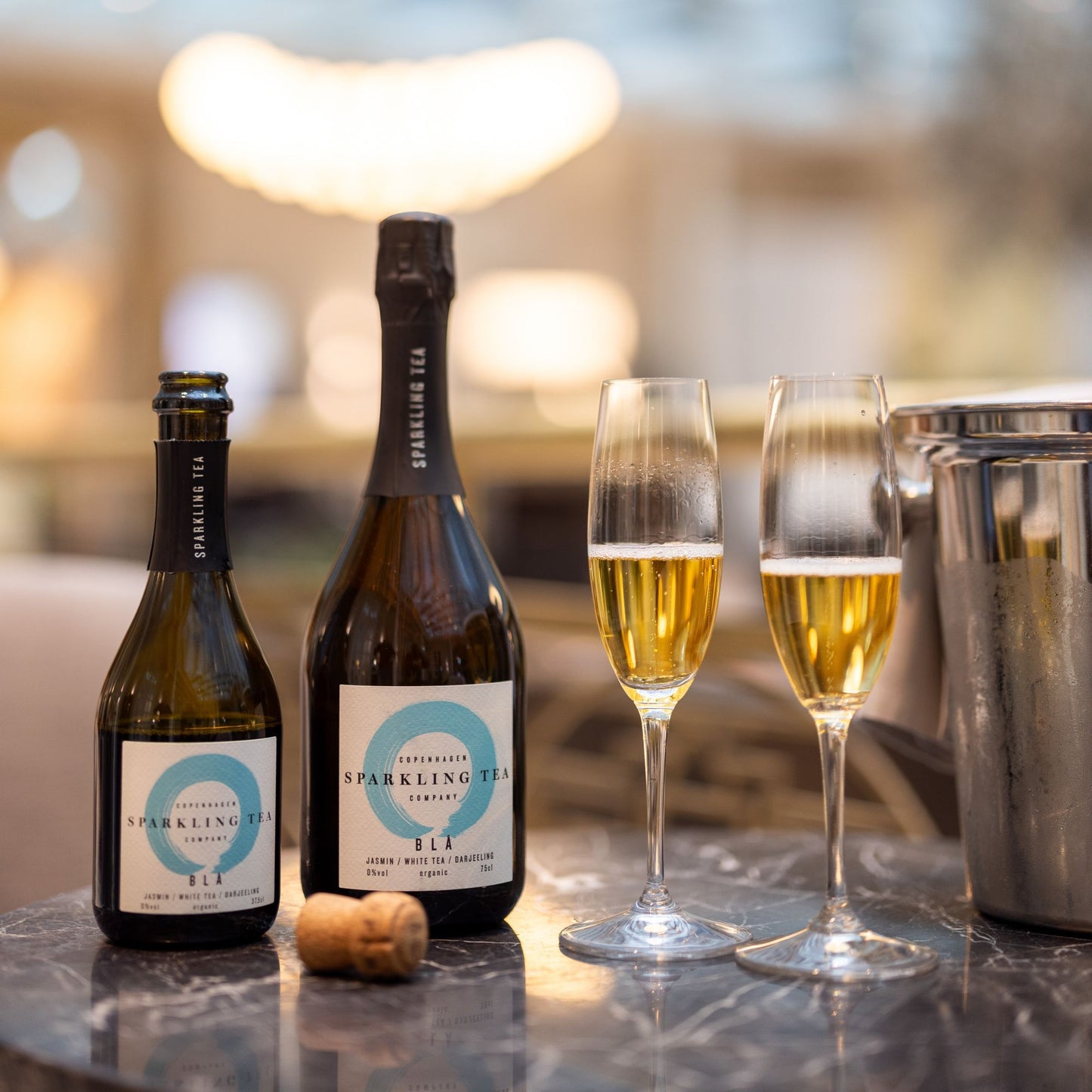 Sparkling Tea - BLÅ 0% alc, 37,5 cl