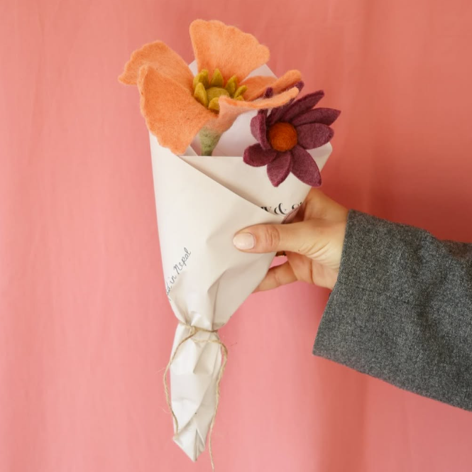 Gry & Sif - Cosmos blomst, lilla