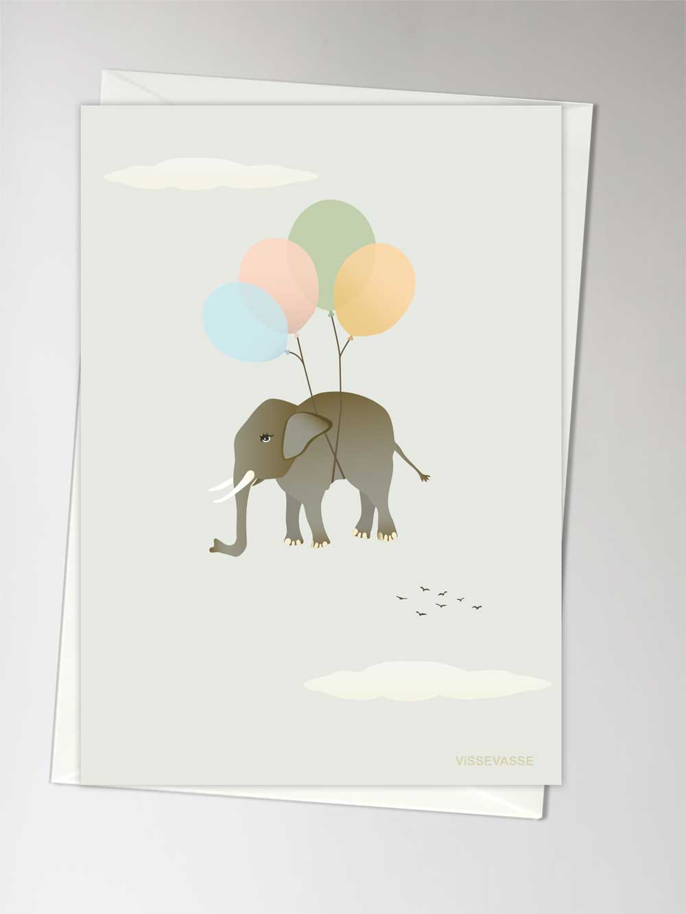 ViSSEVASSE A6 Kort - FLYING ELEPHANT