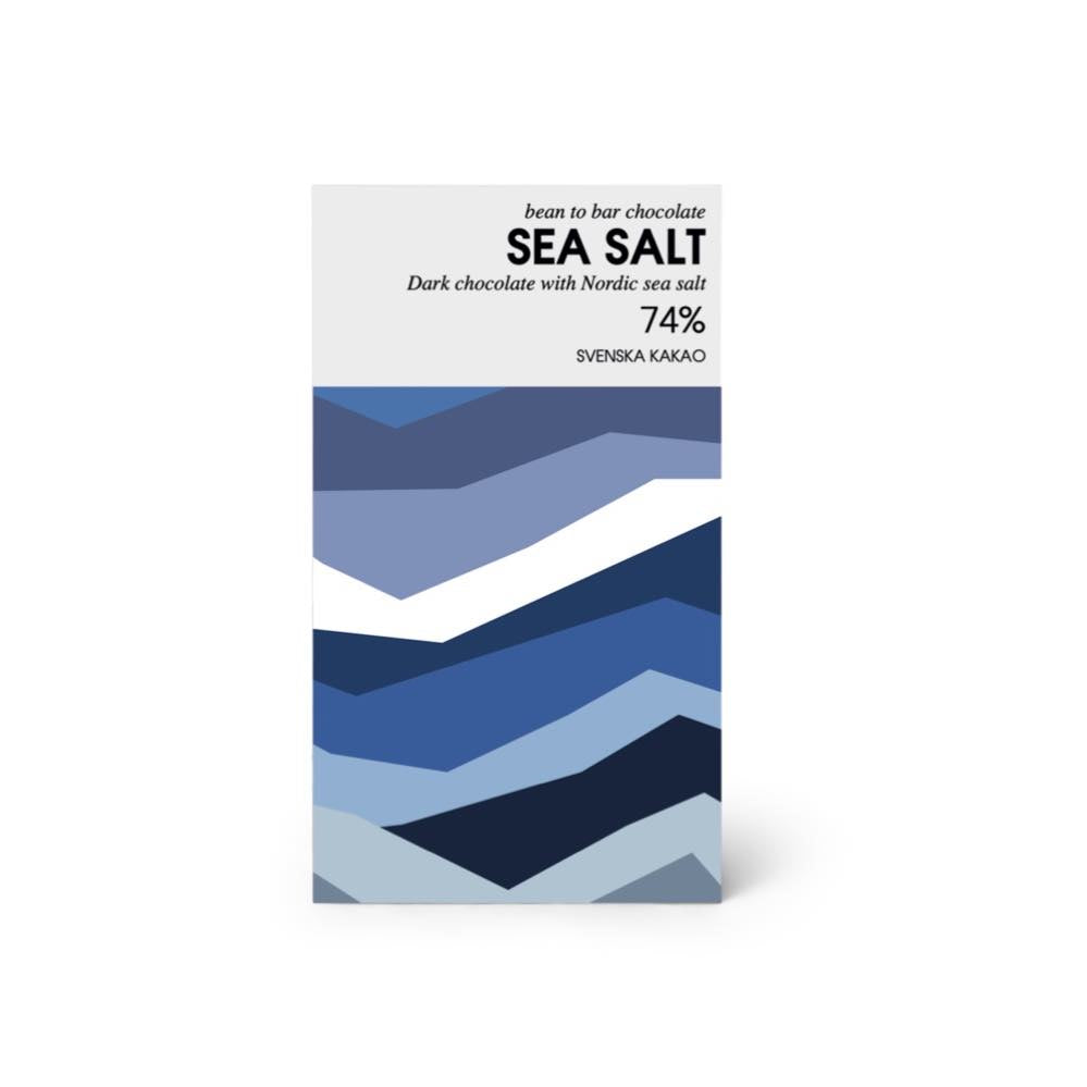 Svenska Kakao - Havsalt 74%