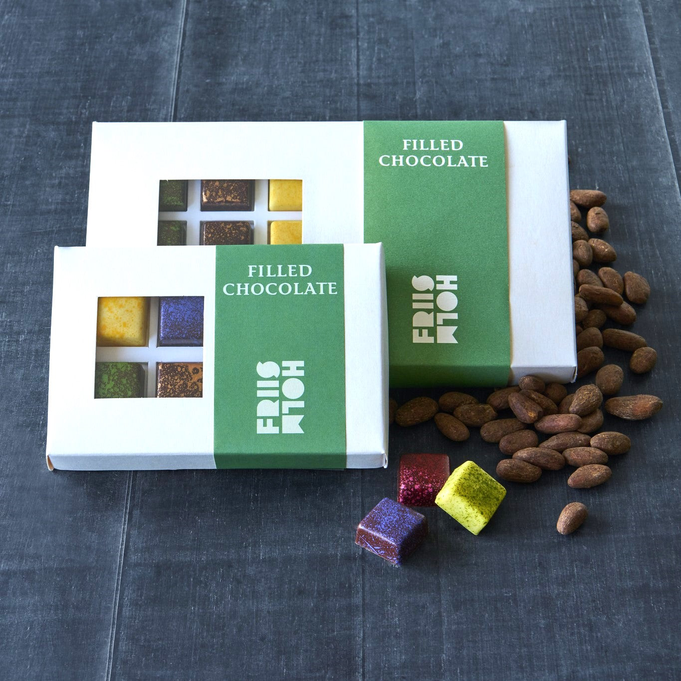 Friis-Holm - Fyldte Chokolader 8 stk.