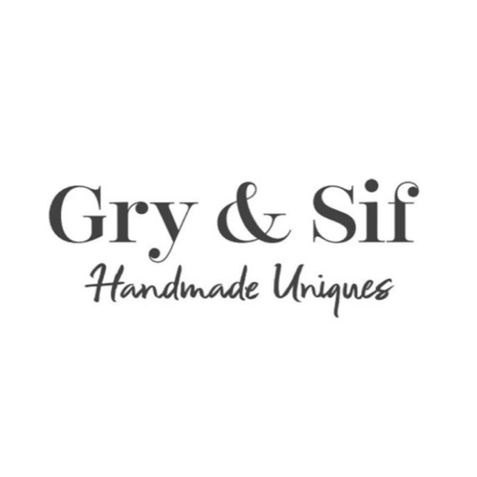 Gry & Sif - Rose, mørk rød