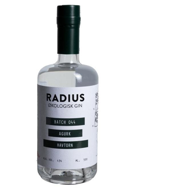 Radius Distillery - Batch 044, Økologisk gin 43%
