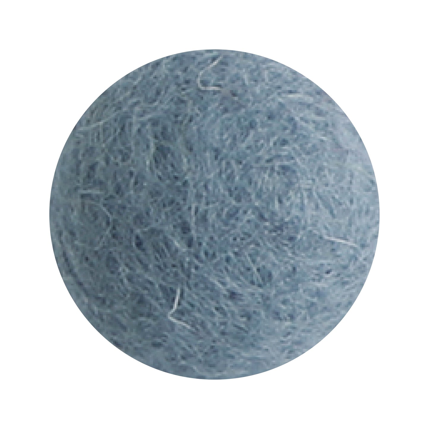 Gry & Sif - Blomst, Sea Blue Ø3cm