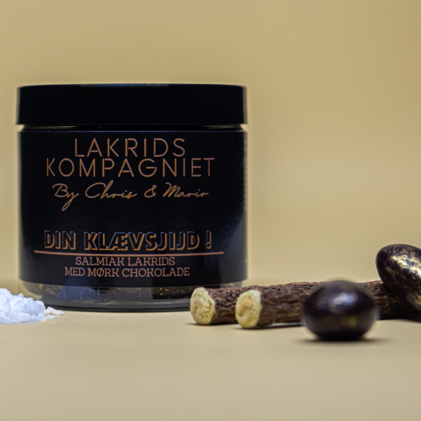Lakrids Kompagniet - Din kjævsjijd!, Salmiak med chokolade