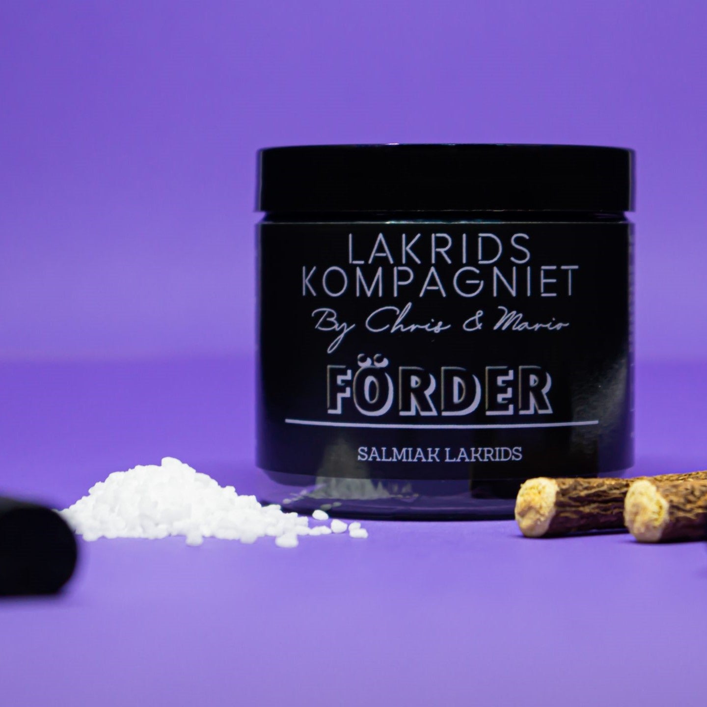 Lakrids Kompagniet - Förder, Salmiak lakrids