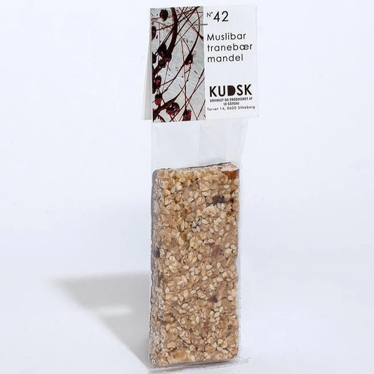 KUDSK - No 42 Muslibar tranebær mandel