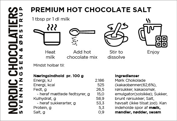 Nordic Chocolatiers - Hot Chocolate Salty