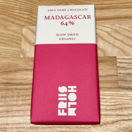 Friis-Holm - 100 gram, Madagascar Slow Dried 64%