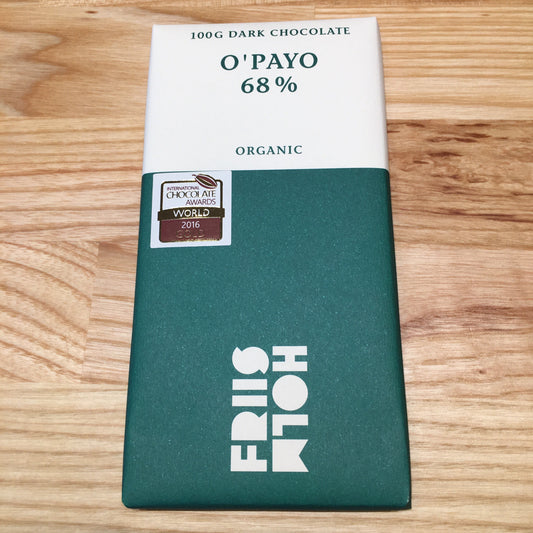 Friis-Holm - 100 gram, O'Payo 68% Øko