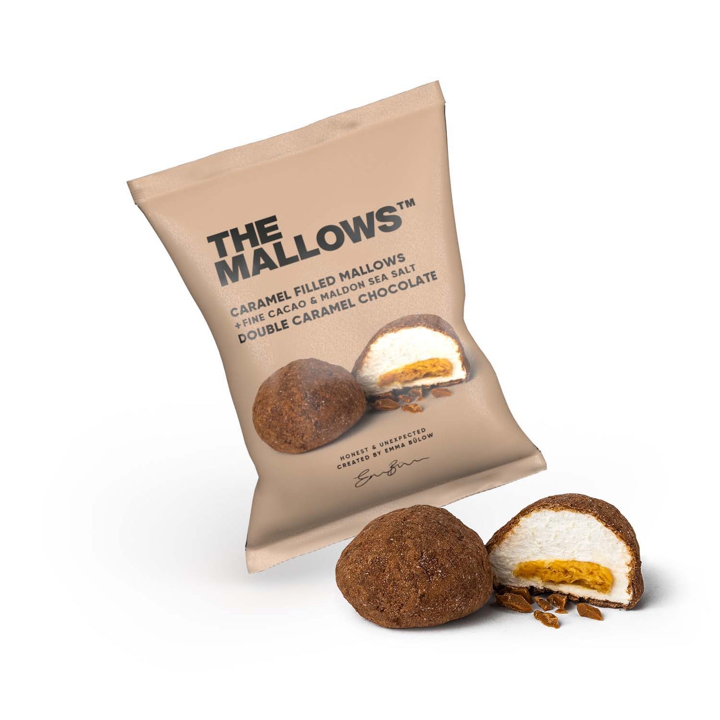 The Mallows - Double Caramel Choc + Fine Cacao & Maldon Salt