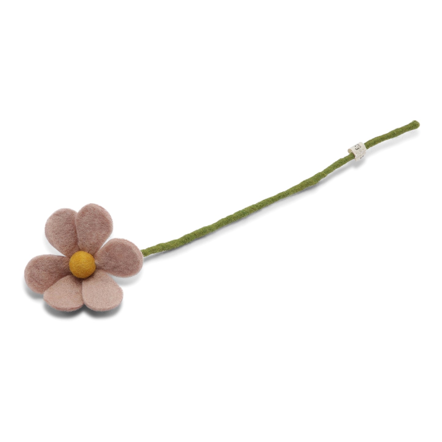 Gry & Sif - Simpel blomst, støvet rosa