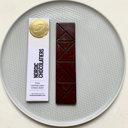Nordic Chocolatiers - Mørk chokolade m. Szechuan peber