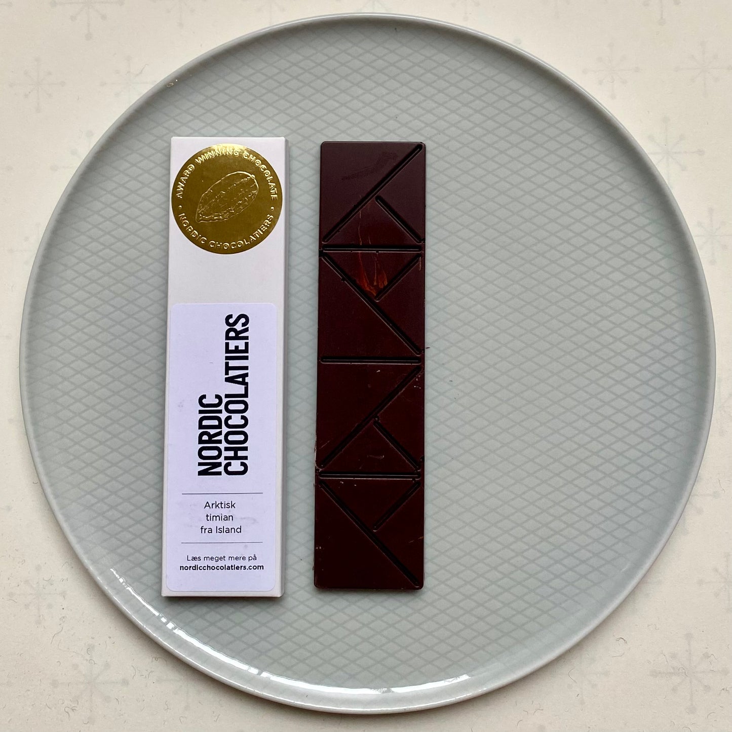 Nordic Chocolatiers - Mørk chokolade m. Arktisk timian