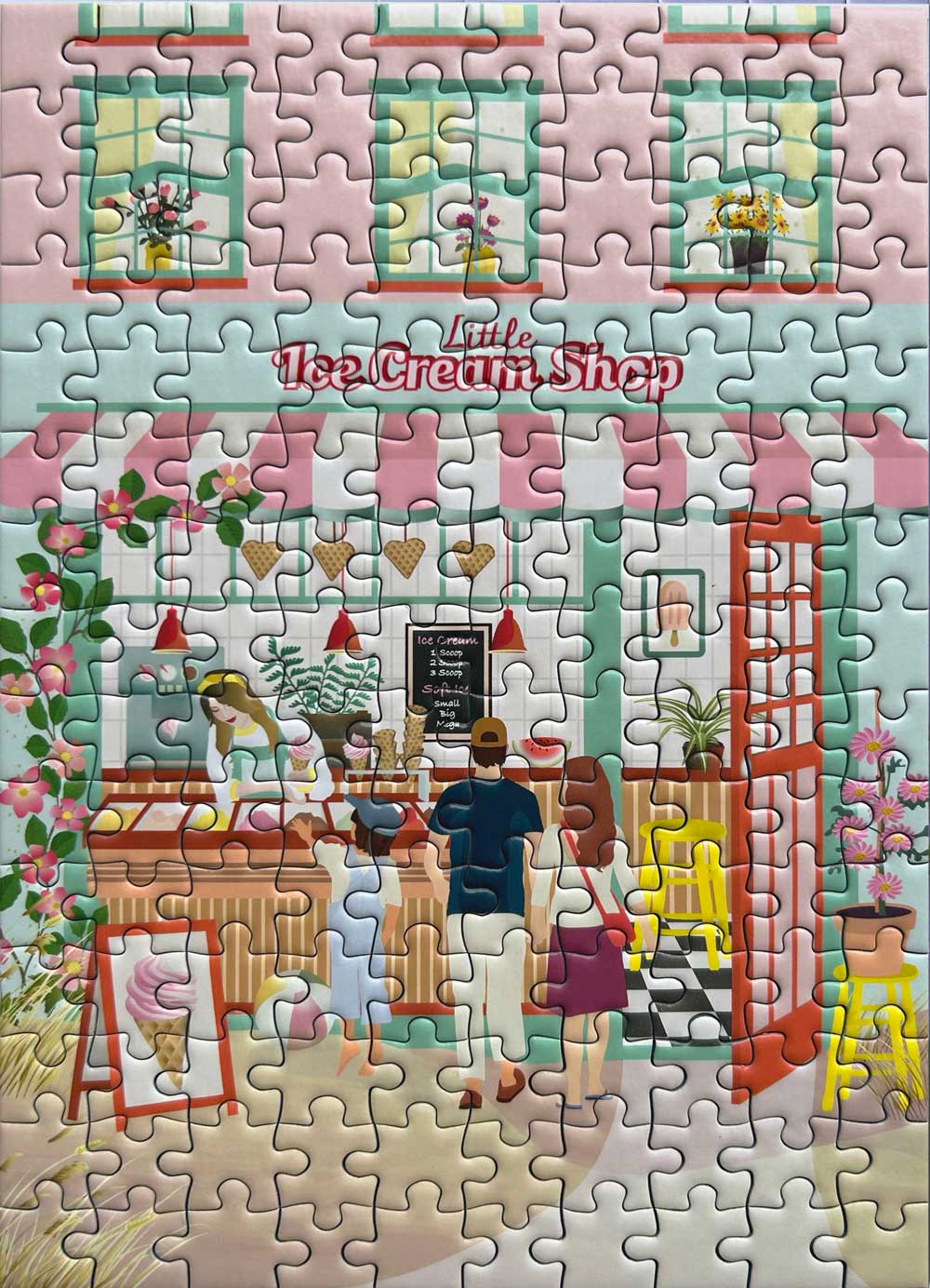 ViSSEVASSE - LITTLE ICE CREAM SHOP puslespil