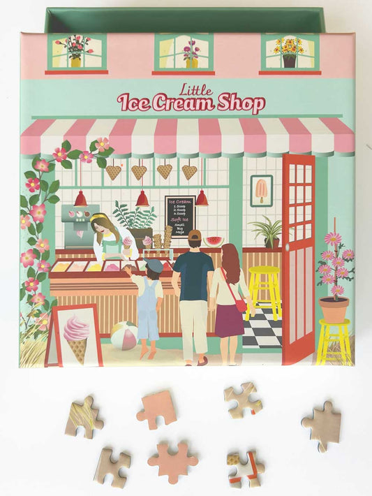 ViSSEVASSE - LITTLE ICE CREAM SHOP puslespil