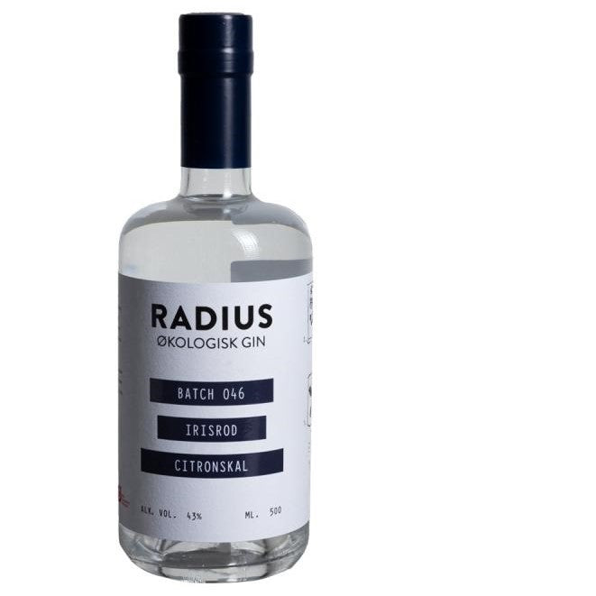 Radius Distillery - Batch 046, Økologisk gin 43%