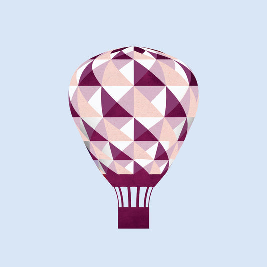 PaperMatrix - Luftballon, Rød/lyserød