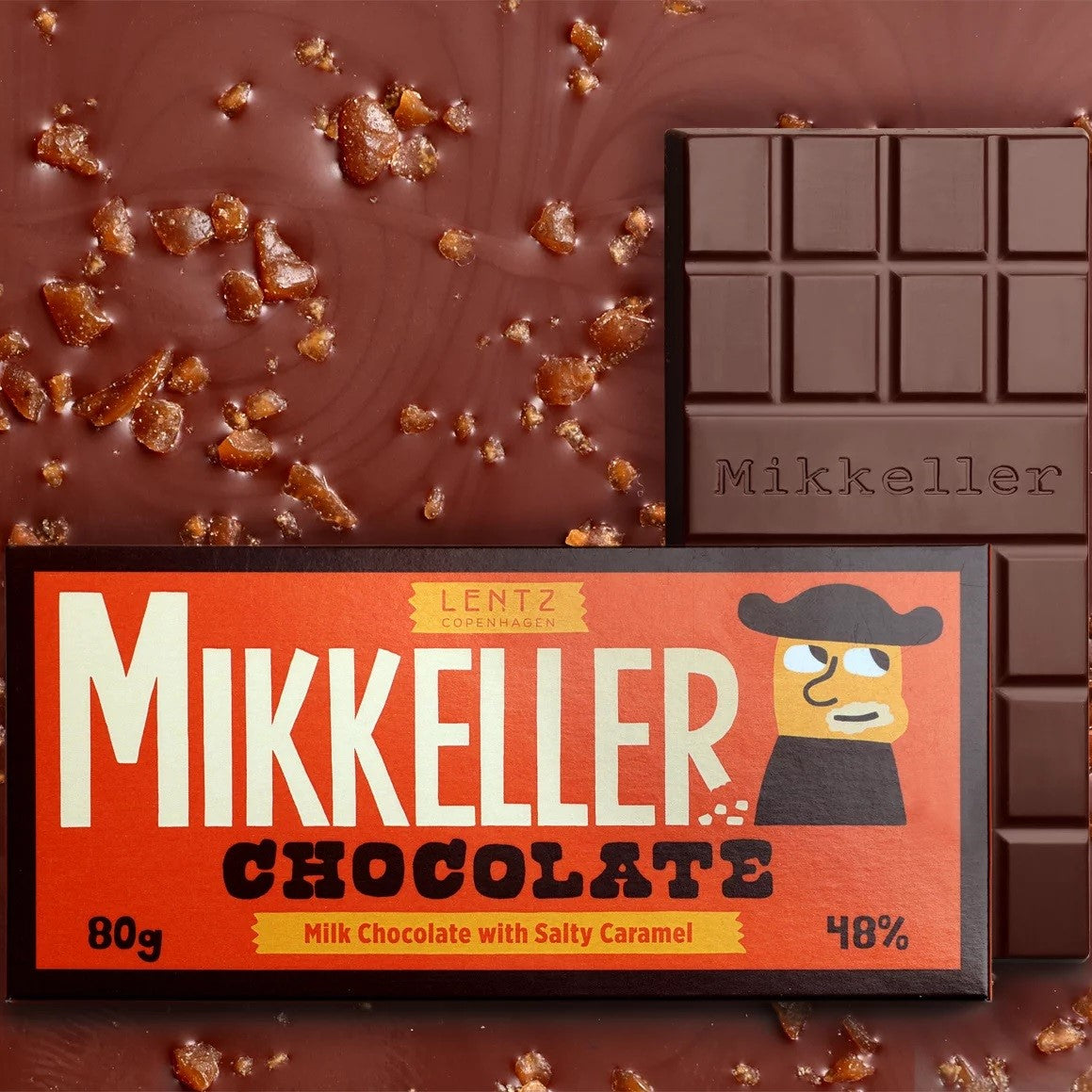 Mikkeller - Milk Chocolate with Salty Caramel 48%