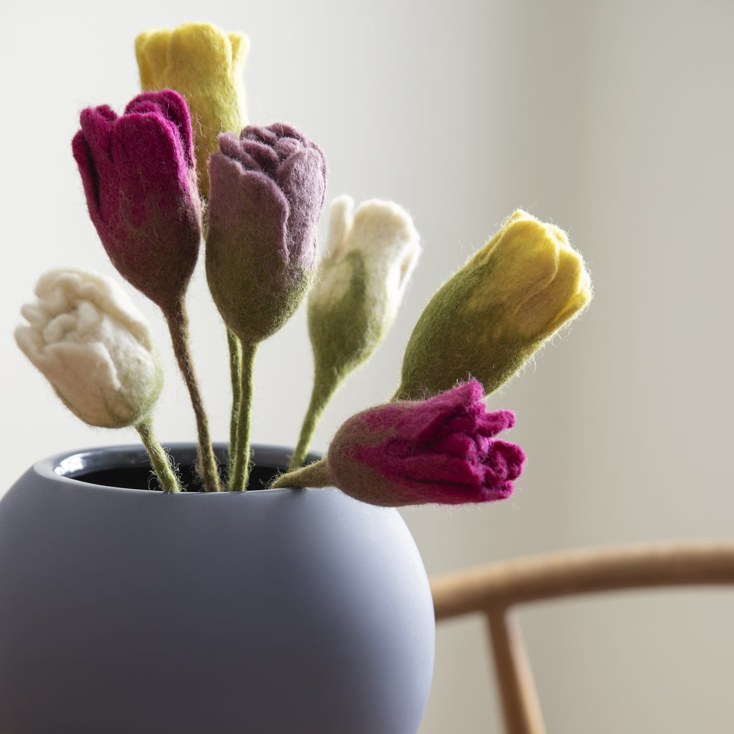 Gry & Sif - Tulipan, hvid