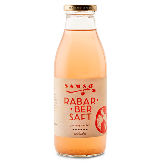 Samsø Saft - Rabarber