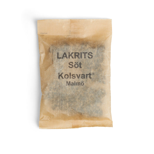 Kolsvart - Sød lakrids