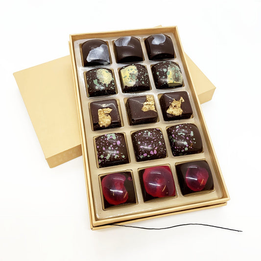 Nordic Chocolatiers - Favourite Mix, 15 stk. Fyldt Chokolade