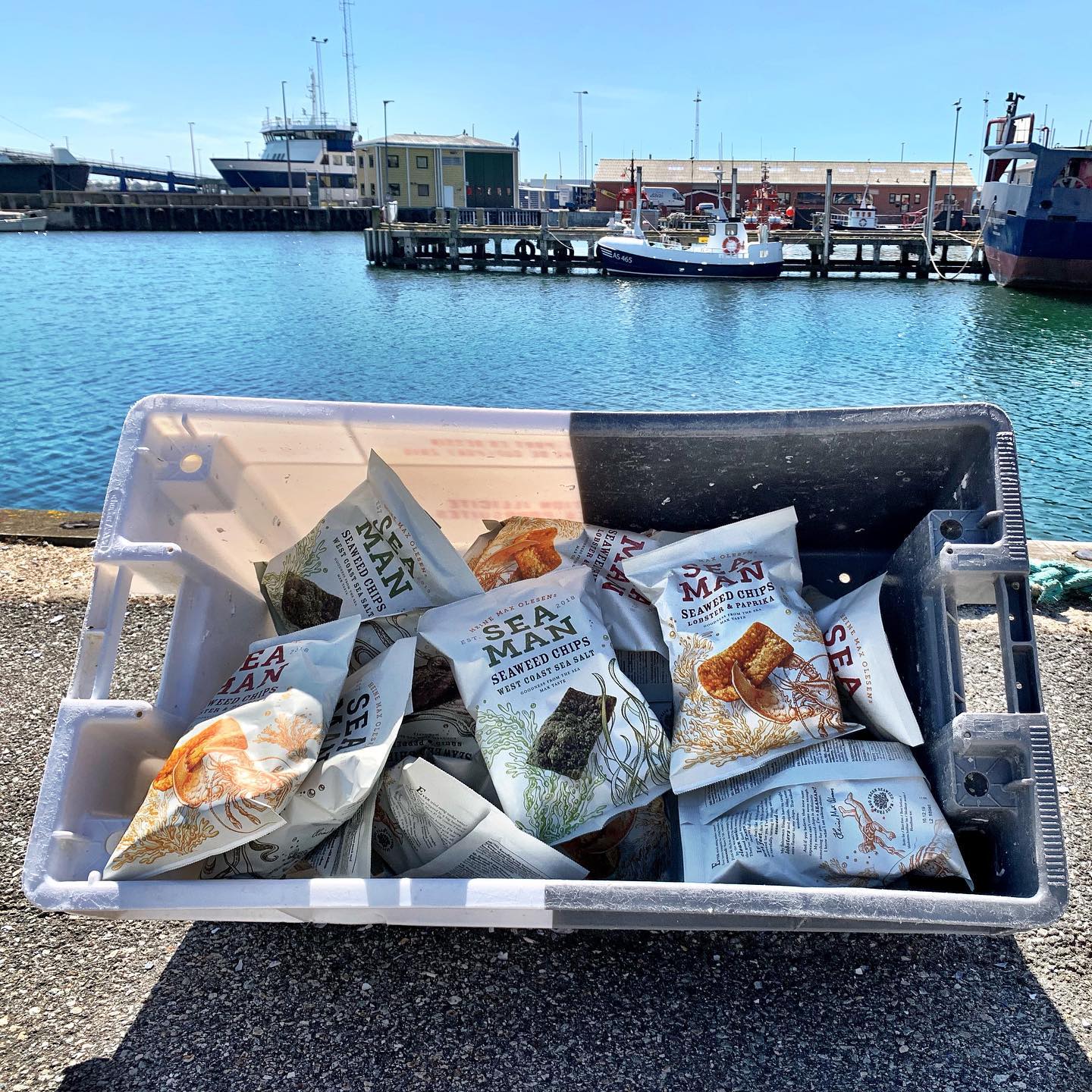 SEAMAN - West Coast Sea Salt, Seaweed Chips