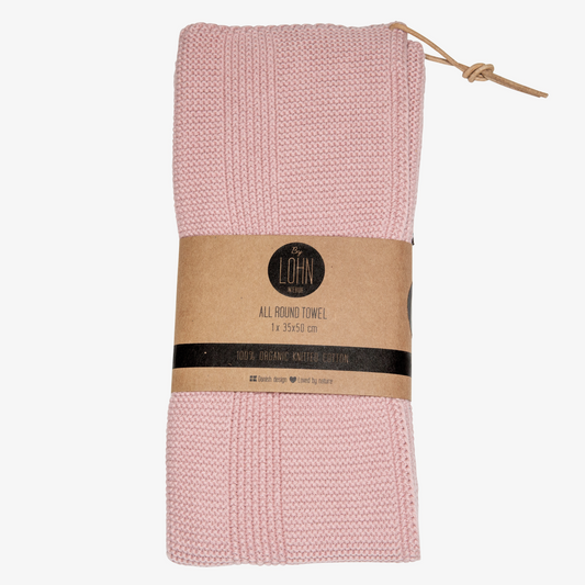 By LOHN – Towel 35 x 50 cm, Light Pink