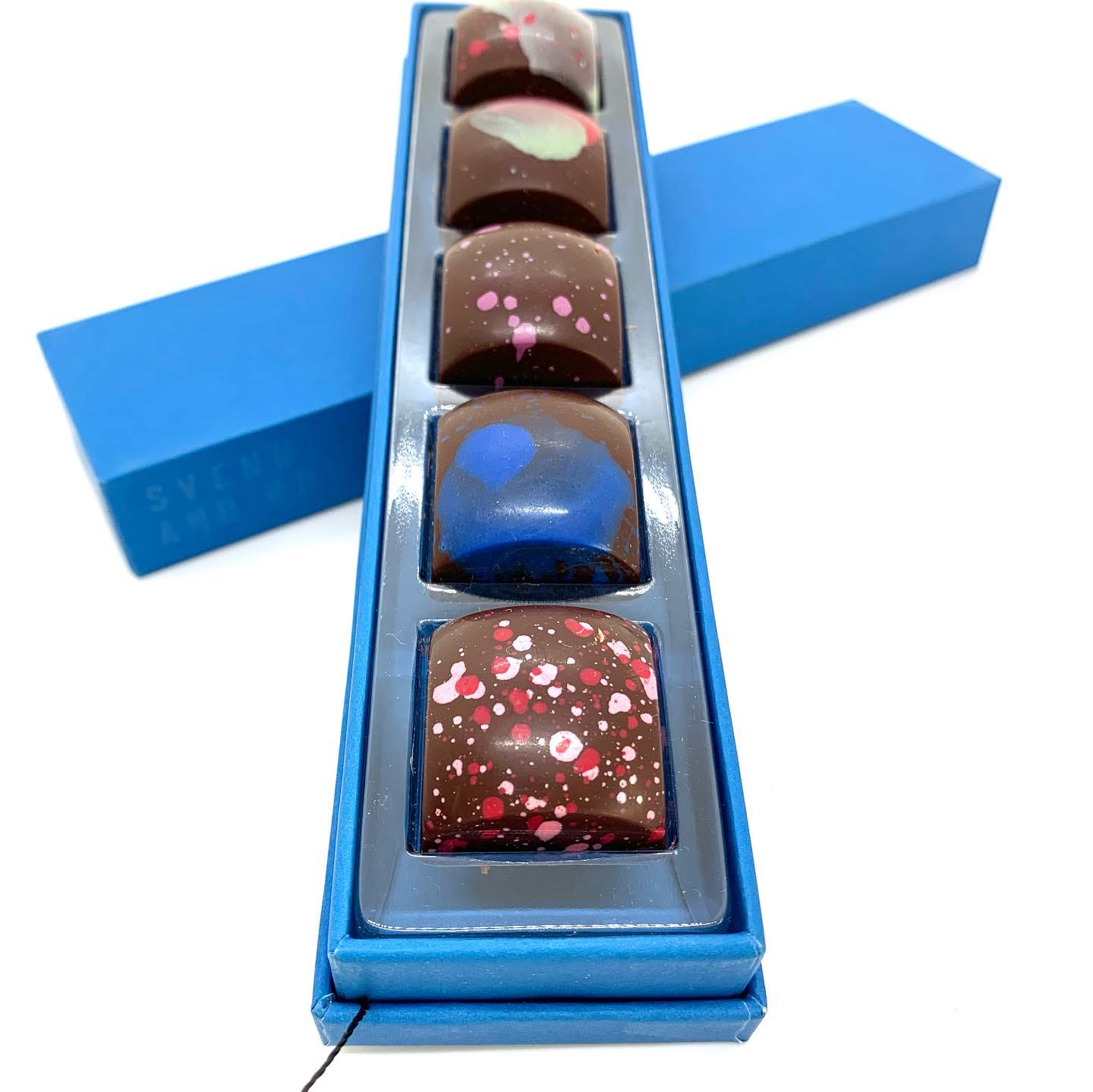 Nordic Chocolatiers - Fruity Mix, 5 stk. Fyldt Chokolade