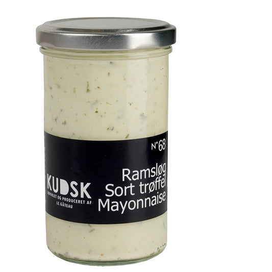 KUDSK - No 68 Ramsløg sort trøffel mayonnaise
