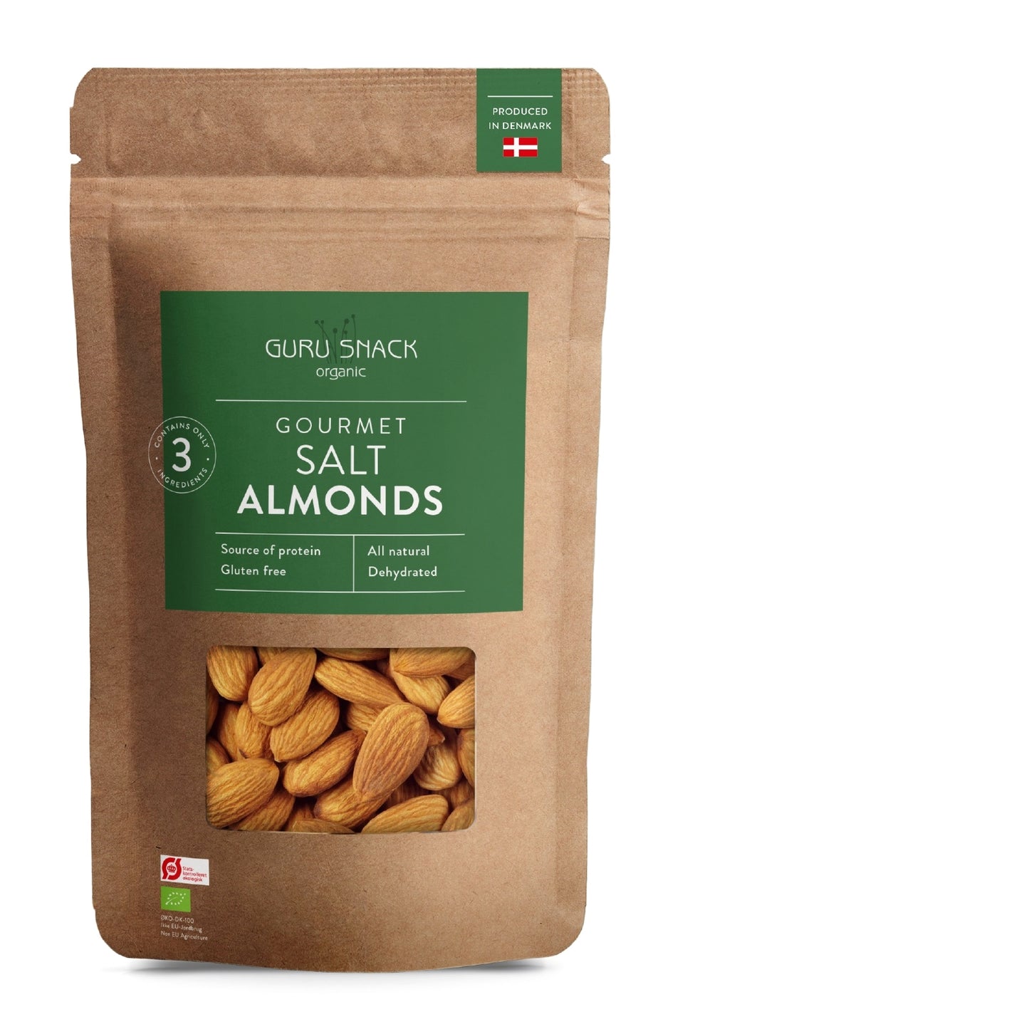 Guru Snack - Gourmet Salt Almonds